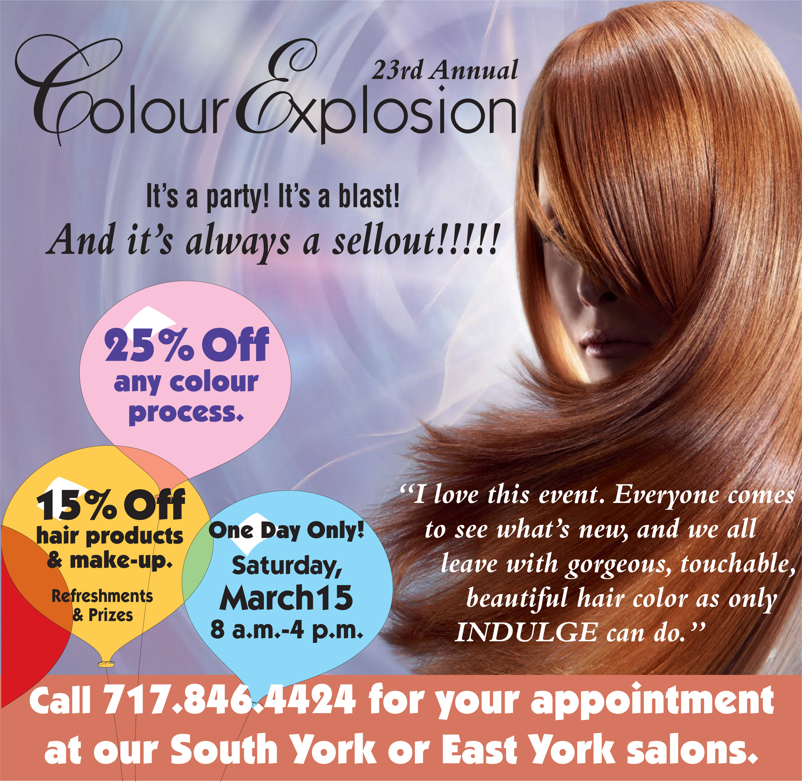 Indulge Salon Graphic
