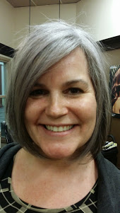Heather M AFTER hair color and haircut transformation from Indulge Salon 