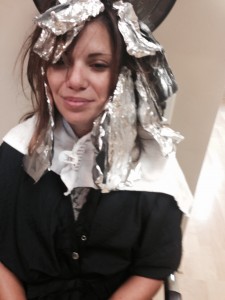 Indulge Salon Greensboro Ga, highlighting with foils