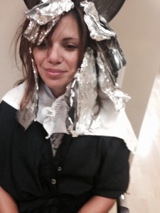 Indulge Salon Greensboro Ga, highlighting with foils